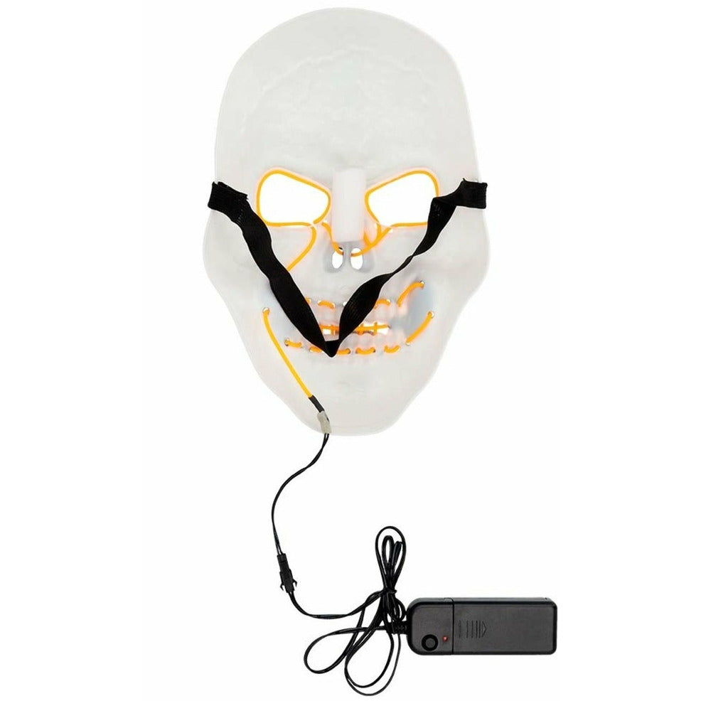 Máscara de Calavera Asesina Led | Don Disfraz