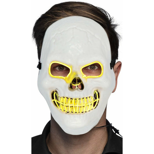 Máscara de Calavera Asesina Led | Don Disfraz