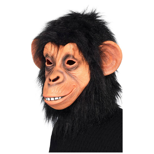 Máscara de látex Chimpancé Sonrisa  | Don Disfraz