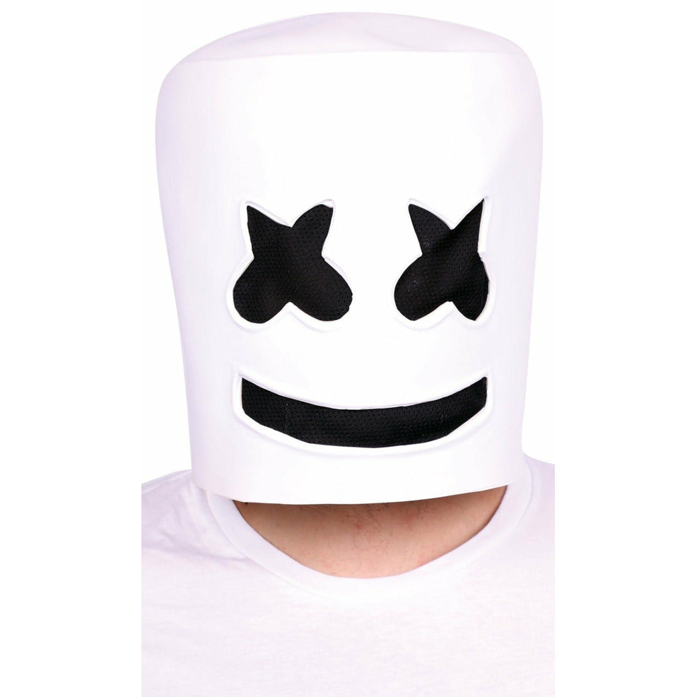 Máscara de látex DJ Marshmello | Don Disfraz