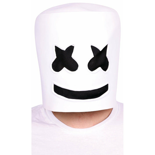Máscara de látex DJ Marshmello | Don Disfraz