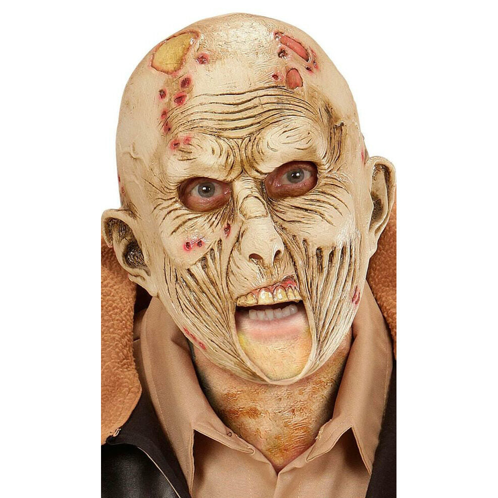 Máscara de látex Zombie Llagas  | Don Disfraz