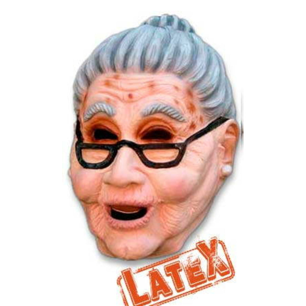Máscara de látex Anciana | Don Disfraz