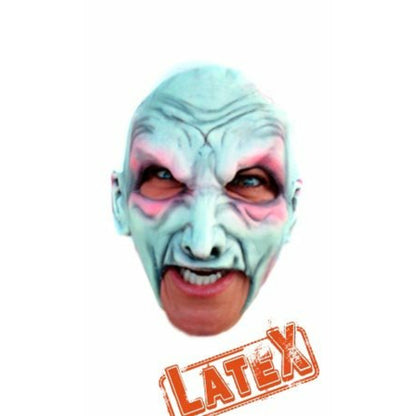 Máscara de látex Vampiro Blanco | Don Disfraz