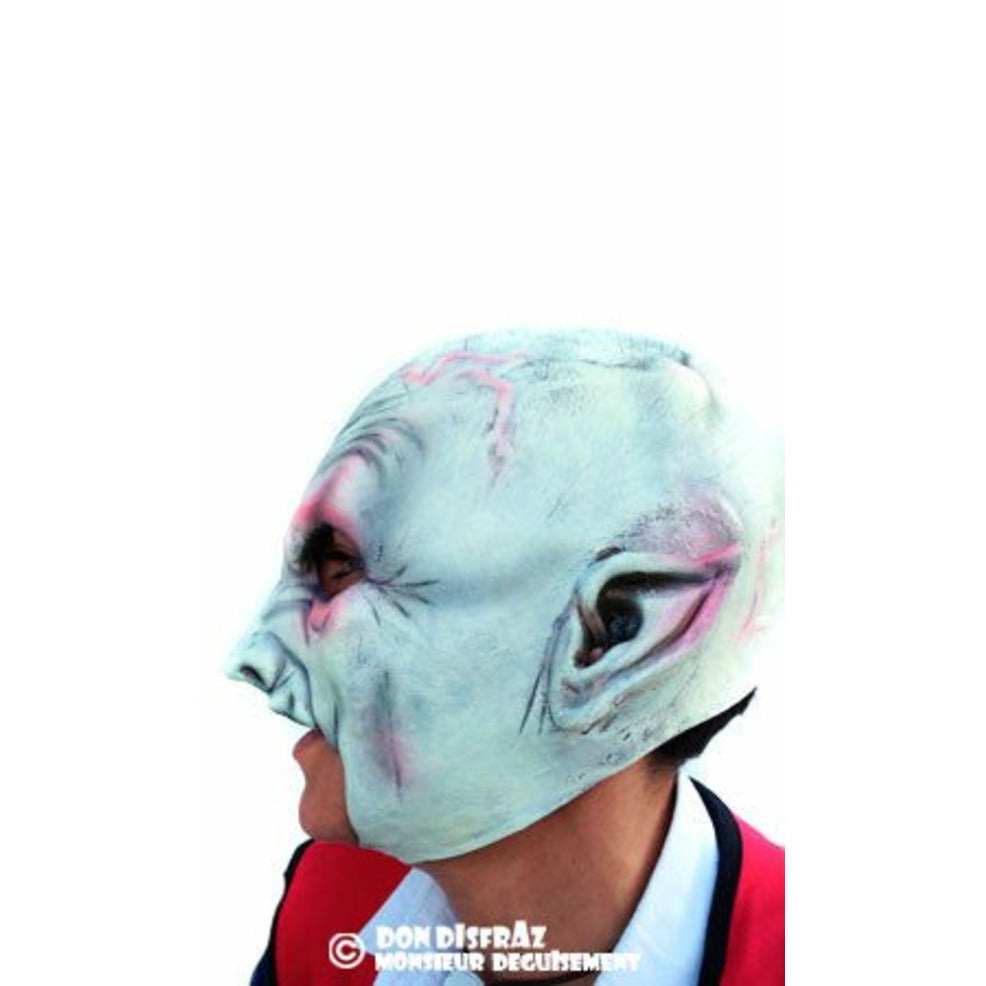 Máscara de látex Vampiro Blanco | Don Disfraz