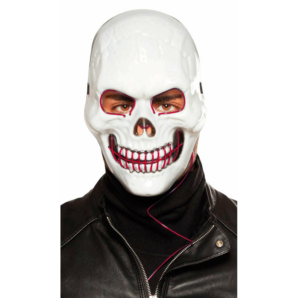 Máscara de Calavera Luminosa | Don Disfraz