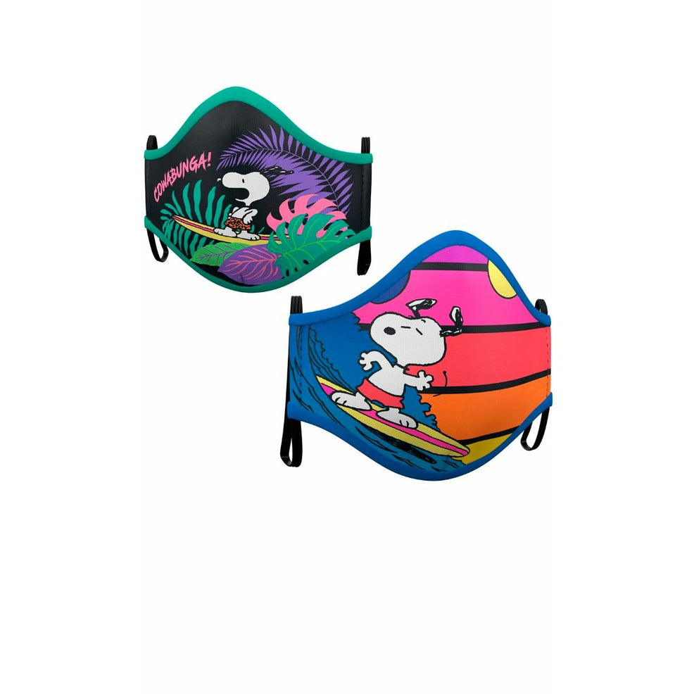 Pack 2 Mascarillas de Tela Snoopy™ infantil | Don Disfraz