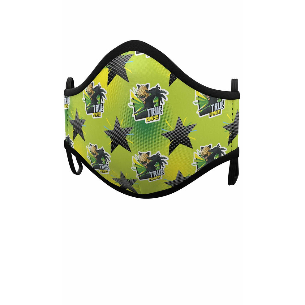 Pack 2 Mascarillas de Tela Cat Noir™  infantil | Don Disfraz