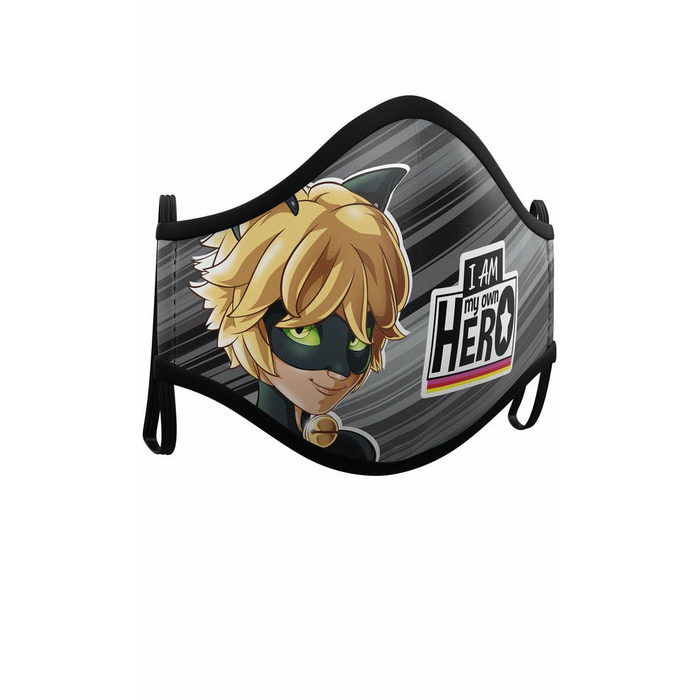 Pack 2 Mascarillas de Tela Cat Noir™  infantil | Don Disfraz