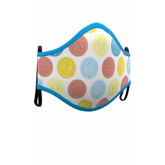 Pack 2 Mascarillas de Tela Doraemon™  infantil | Don Disfraz