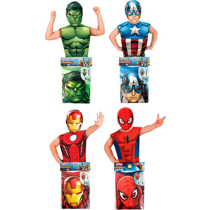 Pack de 4 Set de Superhéroe Avengers™ infantil | Don Disfraz