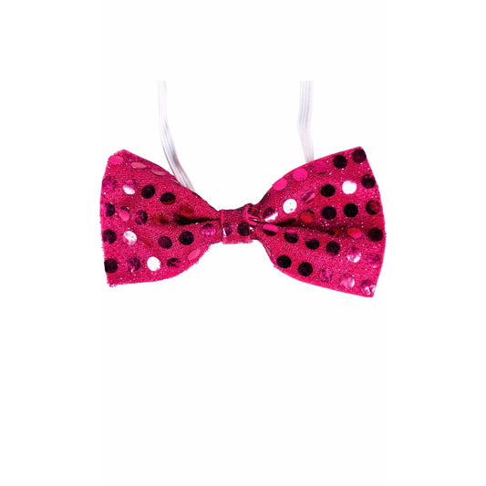 Pajarita de Lentejuelas Fucsia | Don Disfraz