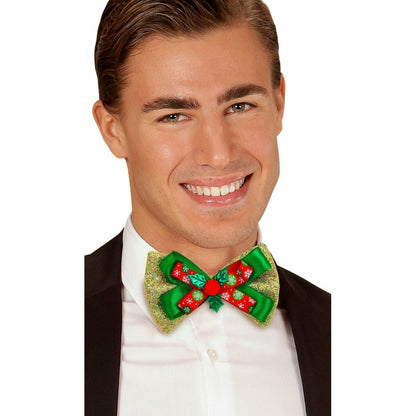 Pajarita Dorada Navideña | Don Disfraz