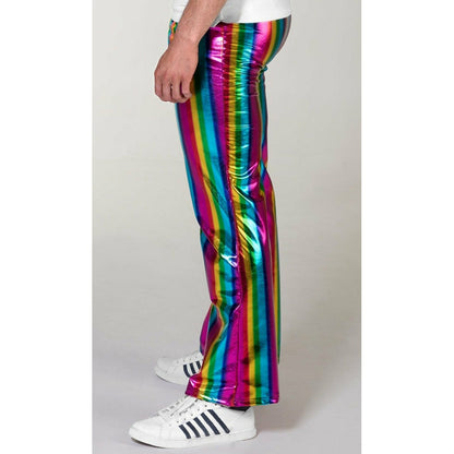 Pantalón Acampanado Arcoíris | Don Disfraz