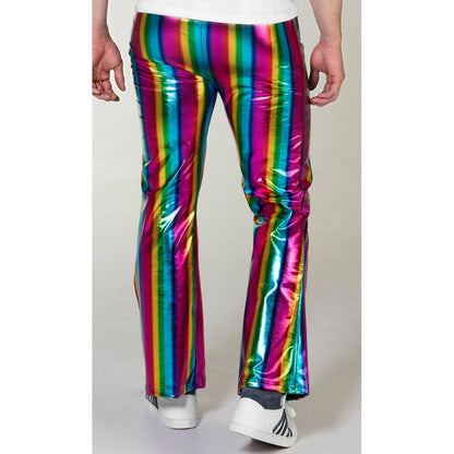 Pantalón Acampanado Arcoíris | Don Disfraz