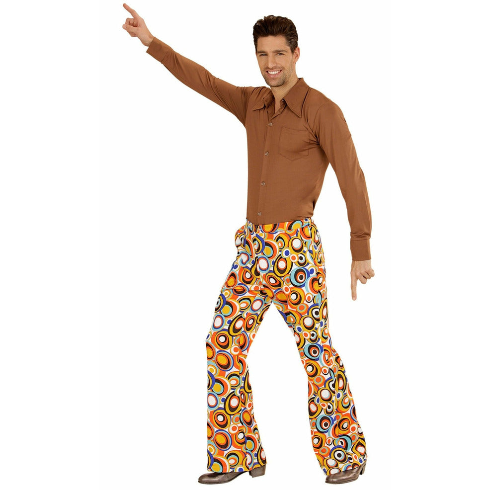 Pantalón de Años 70 Bubbles para hombre | Don Disfraz
