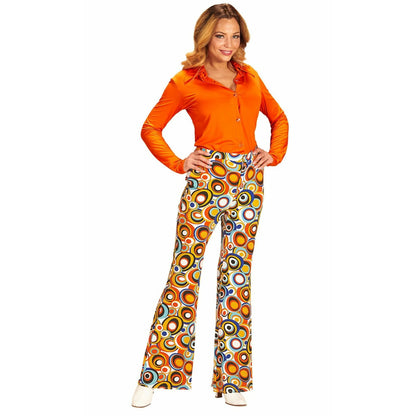 Pantalón de Años 70 Bubbles para mujer | Don Disfraz