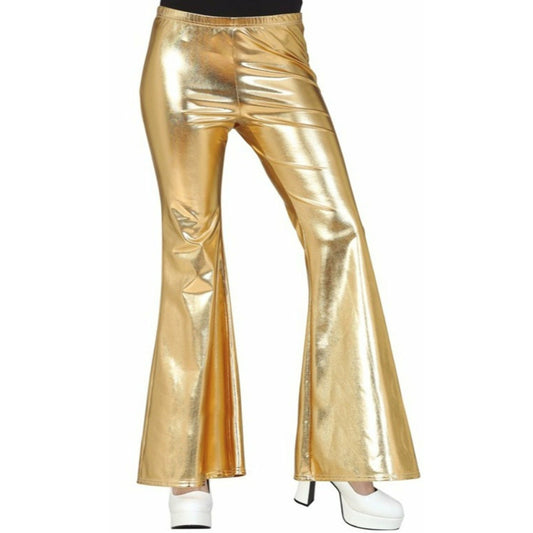 Pantalón de Campana Dorado | Don Disfraz