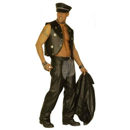 Pantalón de Cuero People para hombre | Don Disfraz