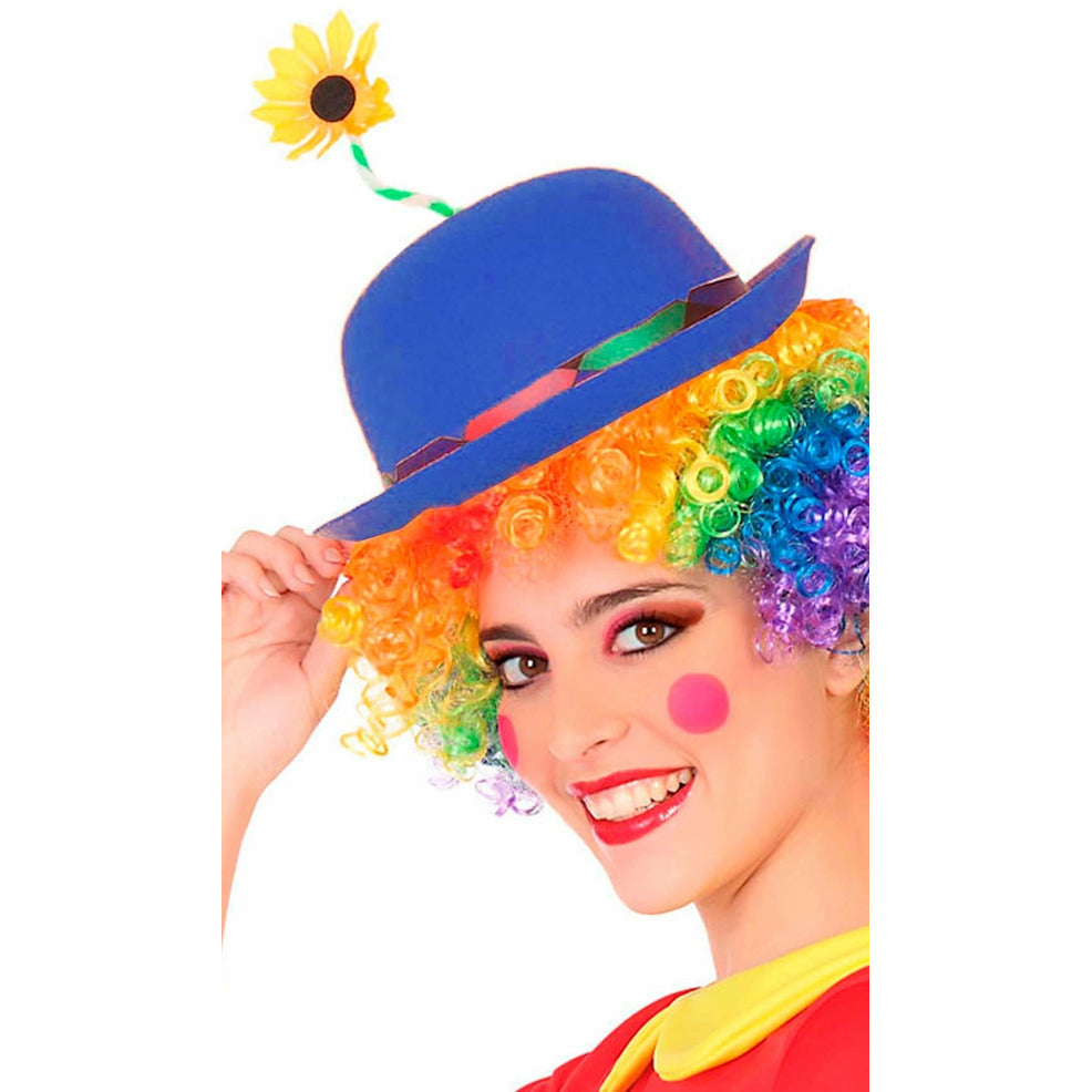 Sombrero de Payaso Azul | Don Disfraz