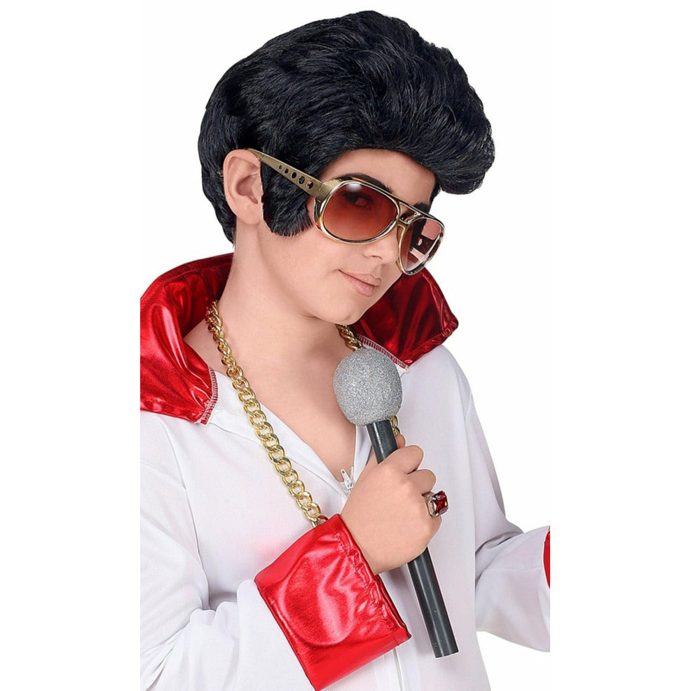 Peluca del Rey del Rock infantil | Don Disfraz