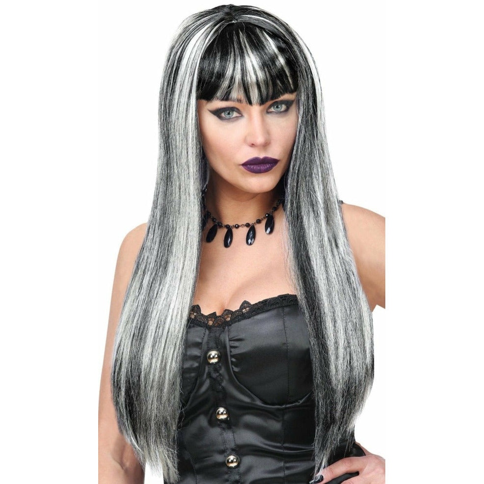 Peluca Gris con Flequillo | Don Disfraz