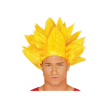 Peluca Guerrero Manga Rubia | Don Disfraz
