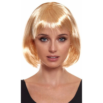 Peluca Rubia Corta Raffaella | Don Disfraz