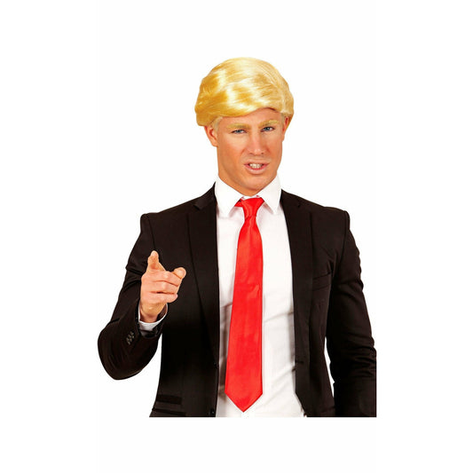 Peluca Rubia Presidente | Don Disfraz