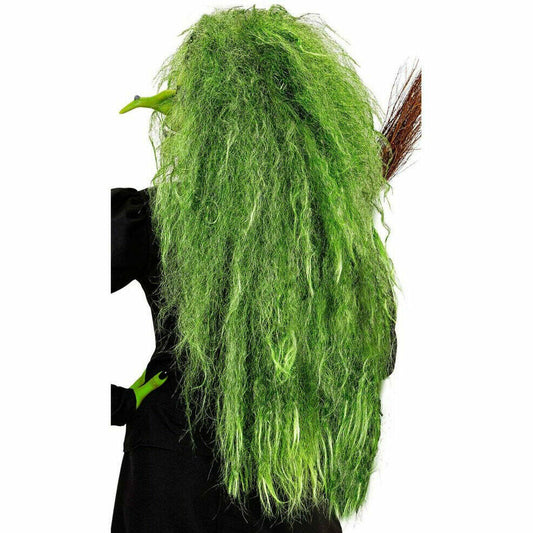 Peluca Verde Encrespada | Don Disfraz