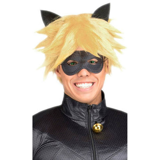 Peluca y Antifaz de Cat Noir™ | Don Disfraz