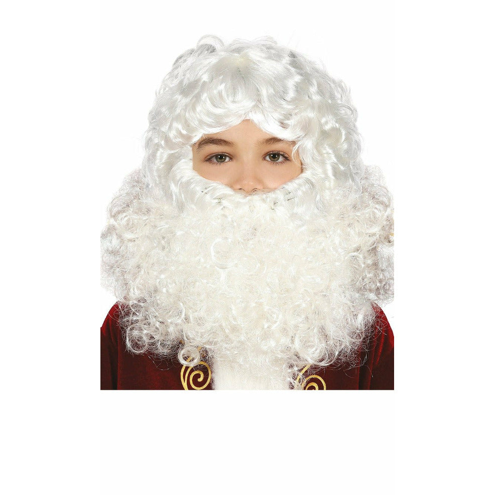 Peluca y Barba de Papá Noel infantil | Don Disfraz