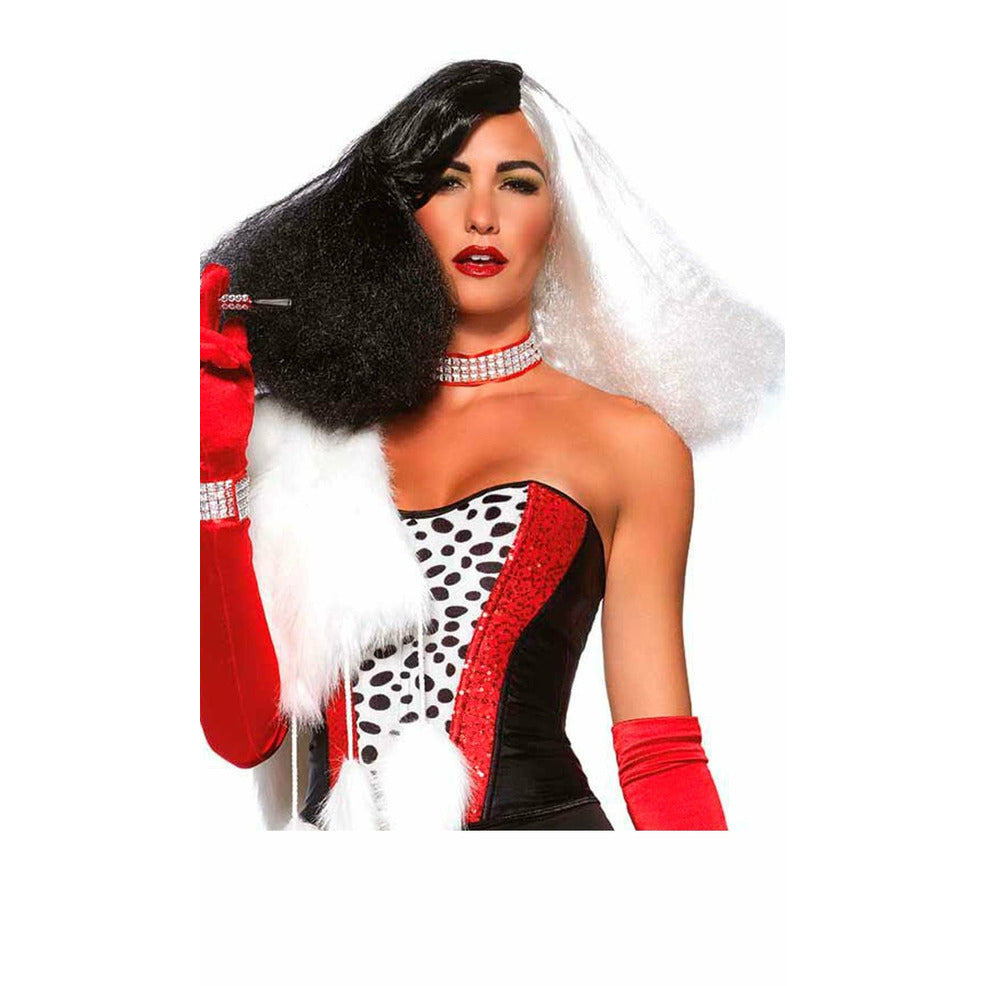 Peluca de Cruella Luxury | Don Disfraz