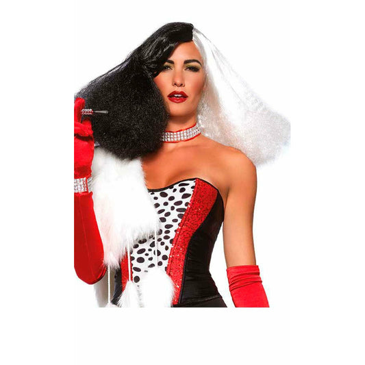Peluca de Cruella Luxury | Don Disfraz