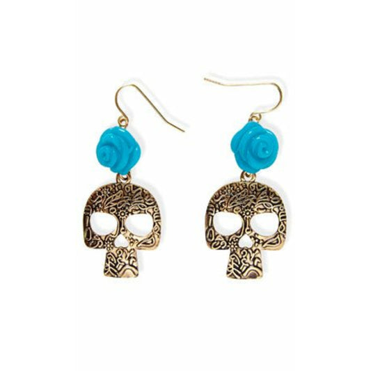 Pendientes Calavera Colores | Don Disfraz