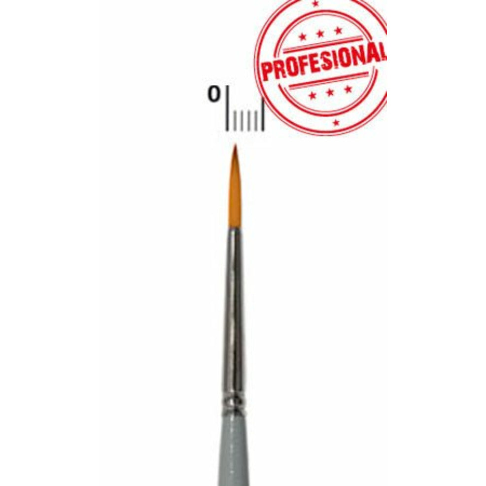 Pincel Plano 2mm Profesional | Don Disfraz
