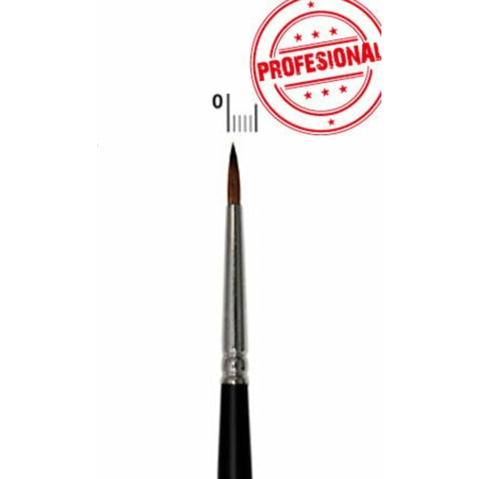 Pincel Redondo 2mm Marta Profesional | Don Disfraz