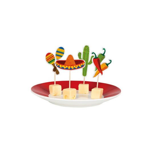 Pinchos de Fiesta Mexicana | Don Disfraz