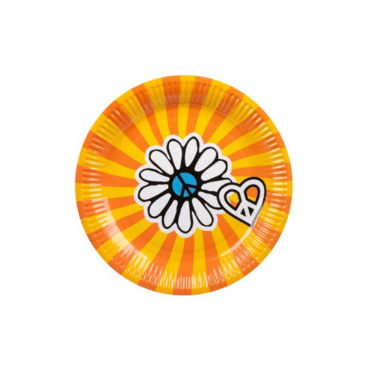 Platos Hippie Flower | Don Disfraz