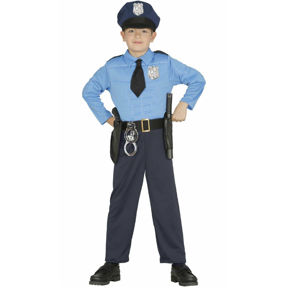 Disfraz de Policía Musculoso para niño | Don Disfraz