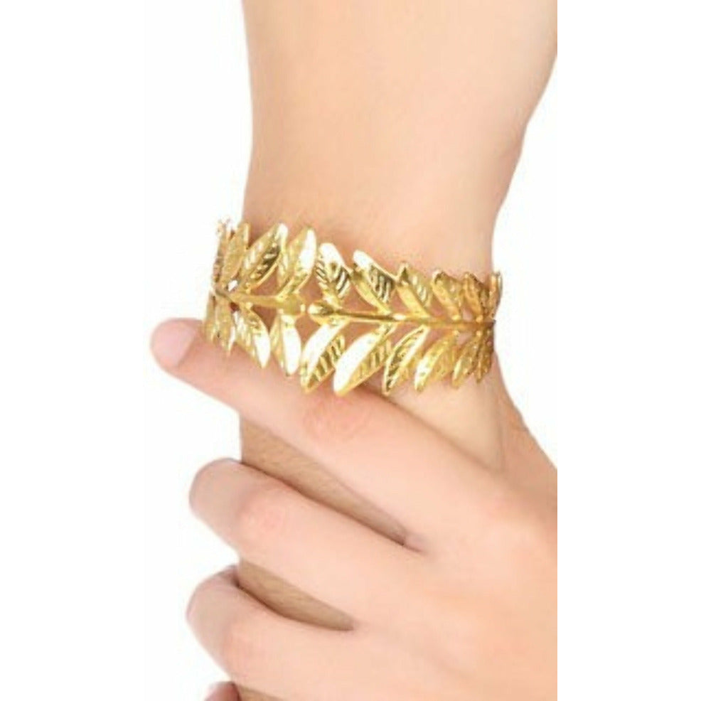 Pulsera de Laureles Dorada | Don Disfraz