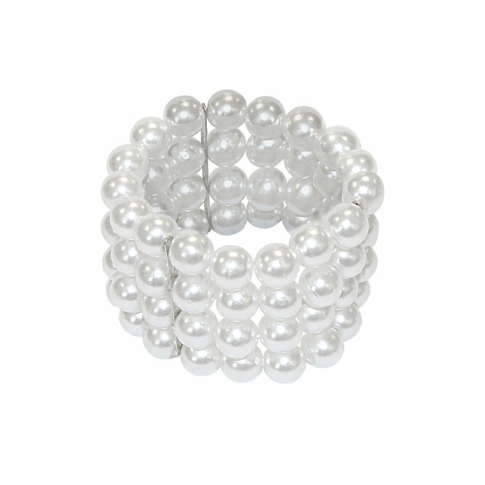 Pulsera de Perlas Blancas | Don Disfraz