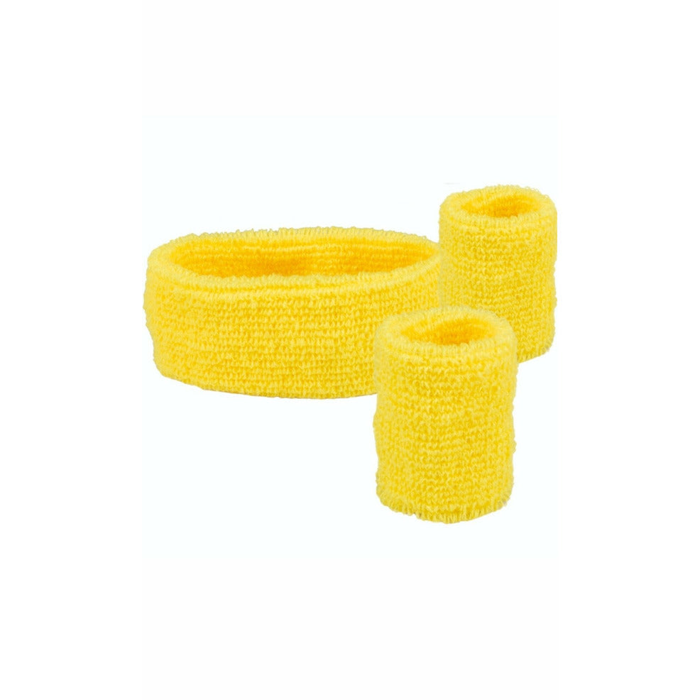 Set de Aeróbic Amarillo | Don Disfraz