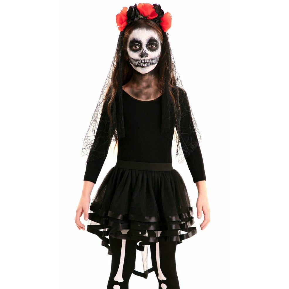 Set de Catrina Mexicana infantil | Don Disfraz