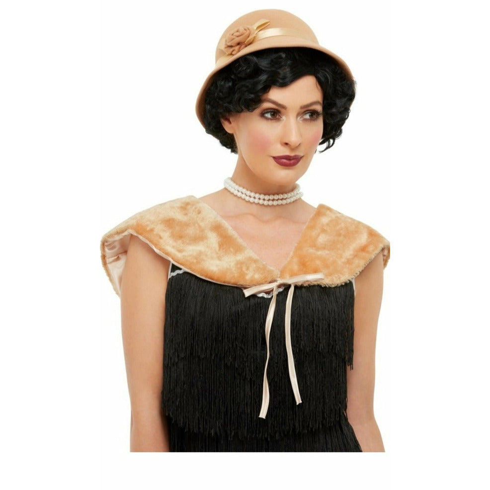 Set de Charleston Elegante Crema | Don Disfraz