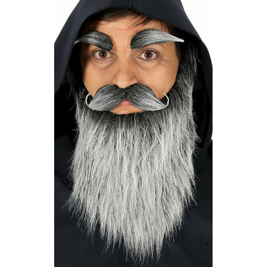Set de Pelos Gris | Don Disfraz