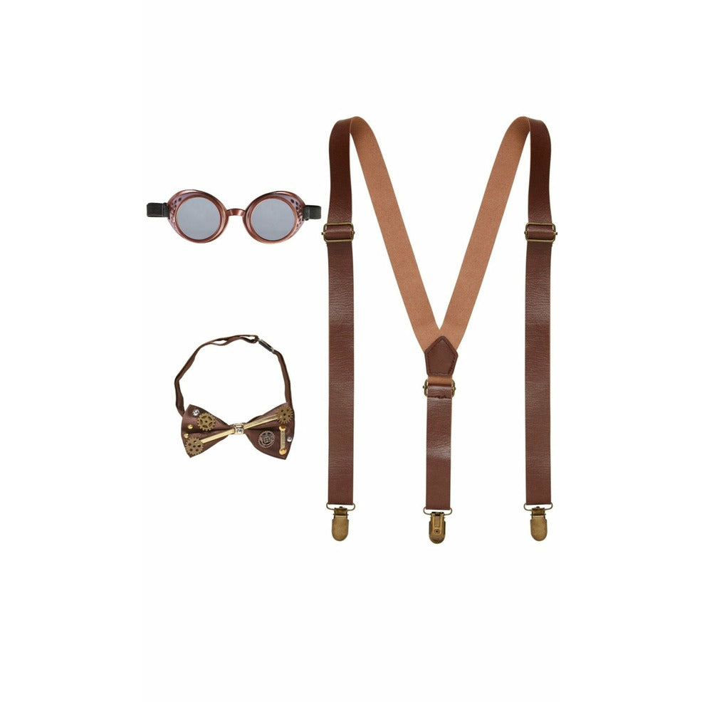 Set de Steampunk Marrón | Don Disfraz