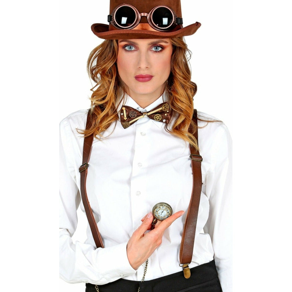 Set de Steampunk Marrón | Don Disfraz