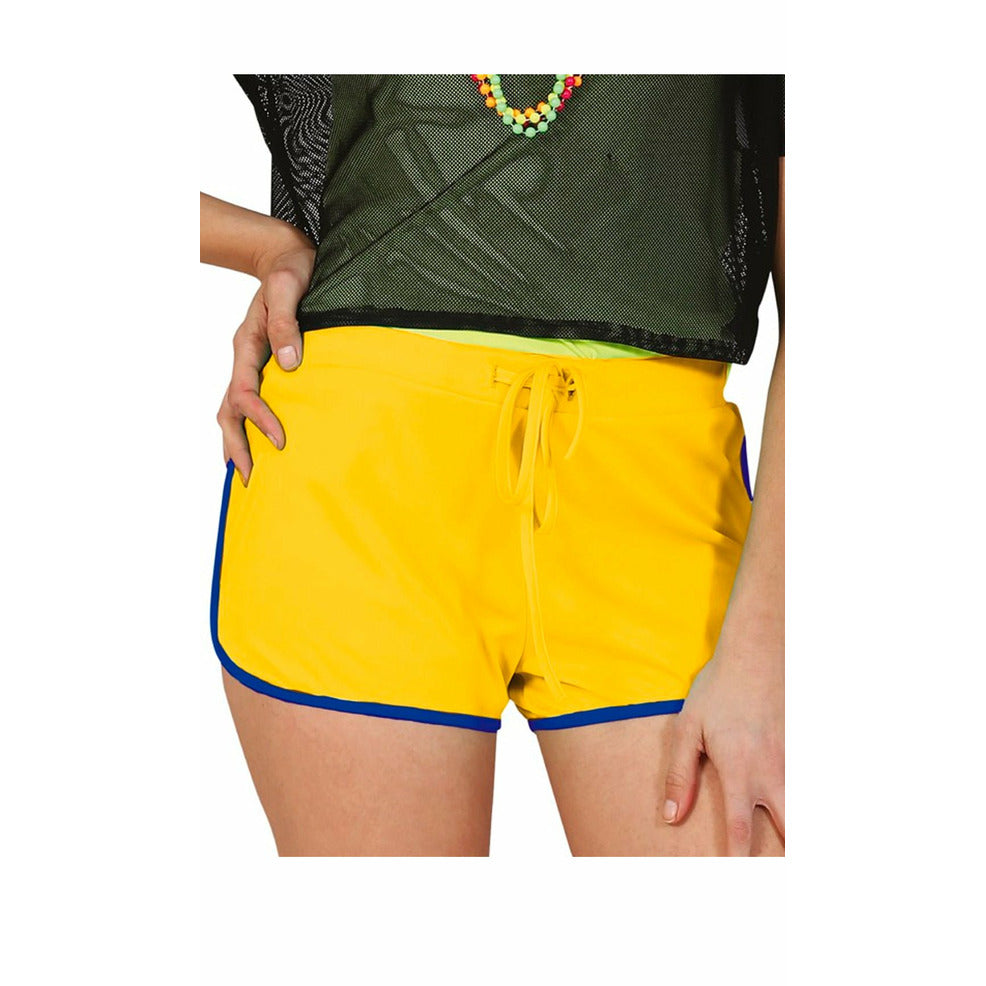 Short Amarillo Años 80 | Don Disfraz