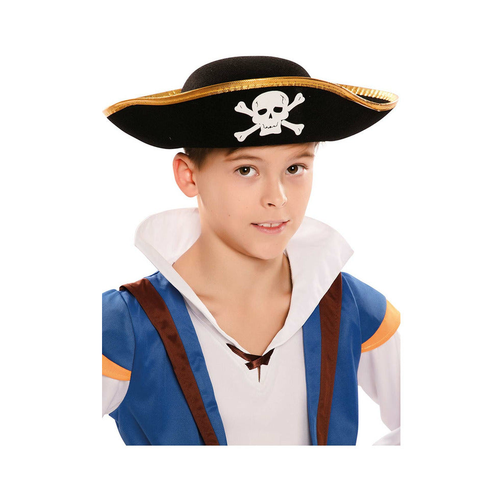 Sombrero de Pirata Calavera infantil | Don Disfraz